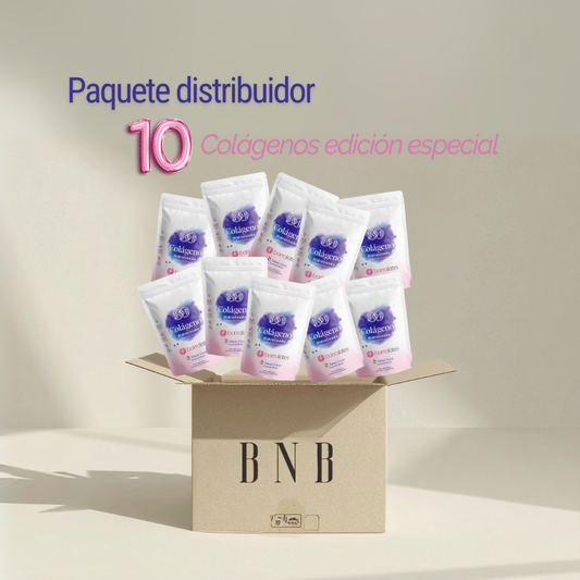 Paquete de 10 piezas de colageno