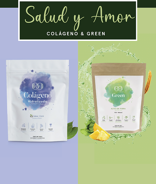 Kit Salud y Amor: Colágeno & Green